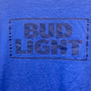 Blue Bud Light Tee